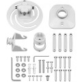 TECHLY UCHWYT DO PROJEKTORA SUFITOWY 22CM 10KG BIA - 1315347