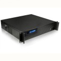 TECHLY KOMPAKTOWA OBUDOWA PC ATX RACKOWA 19 CALI 2U CZARNA I-CASE IPC-240L - 1331131