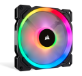Wentylator Corsair LL Series, LL140 RGB, 140mm Dual Light Loop RGB LED PWM Fan, Single Pack - 509760