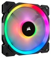 Wentylator Corsair LL Series, LL140 RGB, 140mm Dual Light Loop RGB LED PWM Fan, Single Pack - 894356