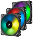 Wentylator Corsair ML120 PRO RGB, 120mm Premium Magnetic Levitation RGB LED PWM Fan, 3 Fan Pack, with Lighting Node PRO - 509832