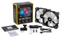 Wentylator Corsair ML140 PRO RGB, 140mm Premium Magnetic Levitation RGB LED PWM Fan, Twin Fan Pack, with Lighting Node PRO - 723154