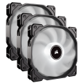 Wentylator CORSAIR AF120 LED Low Noise Cooling Fan, Triple Pack - White - 509726