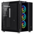 Corsair obudowa komputerowa Crystal Series™ 680X RGB Low Noise ATX, TG, czarna - 575703
