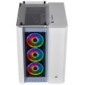Corsair obudowa komputerowa Crystal Series™ 680X RGB Low Noise ATX, TG, biała - 575702