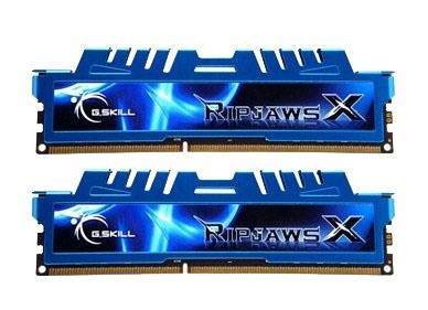 Zestaw pamięci G.SKILL RipjawsX F3-2400C11D-8GXM (DDR3 DIMM; 2 x 4 GB; 2400 MHz; CL11) - 777203
