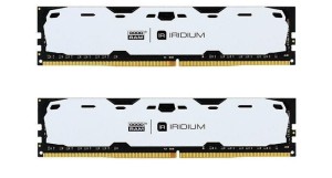 Pamięć DDR4 GOODRAM IRIDIUM 16GB (2x8GB) 2400MHz CL15-15-15 IRDM 1024x8 White