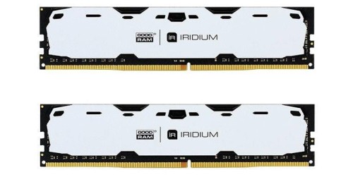 Pamięć DDR4 GOODRAM IRIDIUM 16GB (2x8GB) 2400MHz CL15-15-15 IRDM 1024x8 White - 689912