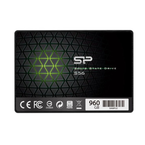Dysk SSD Silicon Power S56 120GB 2,5" SATA III 550/420 MB/s (SP120GBSS3S56B25) - 726365
