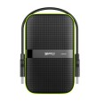 Dysk zewnętrzny Silicon Power Armor A60 4TB 2.5" USB 3.2 5400 obr/min Green-Black (SP040TBPHDA60S3K) - 868071