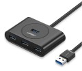 Hub UGREEN 20290 (4x USB 3.0; kolor czarny) - 782097