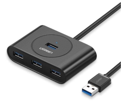 Hub UGREEN 20290 (4x USB 3.0; kolor czarny) - 782097