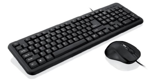 Zestaw klawiatura + mysz IBOX OFFICE KIT II KLAW. I MYSZ OPT.USB IKMOC2005070U (USB 2.0; (US); kolor czarny; optyczna) - 783208