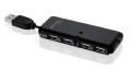 Hub IBOX USB 2.0 4-PORTY CZARNY IUHT008C (4x USB 2.0; kolor czarny) - 782023