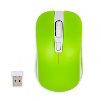 Mysz bezprzewodowa iBOX Loriini Green optyczna zielona - 783711