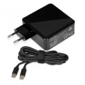 Zasilacz IBOX IUZ60TC do notebooka (20 V; 3,0 A; 60W; USB Typ C x USB Typ C) - 806875