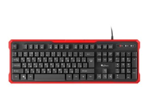 Klawiatura membranowa NATEC Rhod 110 RU NKG-0975 (USB 2.0; (RU); kolor czarny)