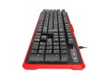 Klawiatura membranowa NATEC Rhod 110 RU NKG-0975 (USB 2.0; (RU); kolor czarny) - 529150