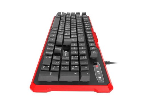 Klawiatura membranowa NATEC Rhod 110 RU NKG-0975 (USB 2.0; (RU); kolor czarny) - 529147