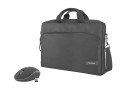Torba na laptopa NATEC Wallaroo NTO-1304 (15,6"; kolor czarny) - 1055715