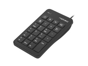 Klawiatura Natec Goby numeryczna USB 23 klawisze czarna