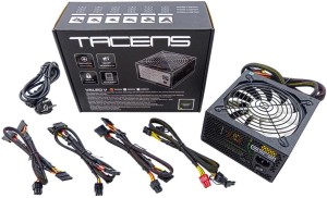 TACENS VALEO V 800W ZASILACZ ATX, 80 PLUS SILVER, PRO SILENT TECHNOLOGY 0DB