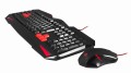Zestaw klawiatura + mysz TACENS Mars MCP1 TACMARSMCP1 (USB 2.0; (EU); kolor czarny; optyczna) - 783151