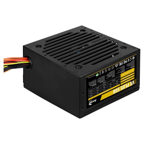 Zasilacz Aerocool PGS VX-550PLUS AEROVX-550PLUS (550 W; Aktywne; 120 mm) - 807580