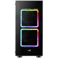 Obudowa Aerocool AEROPGSTOR-BG-RGB (ATX, Micro ATX, Mini ITX; kolor czarny) - 772713