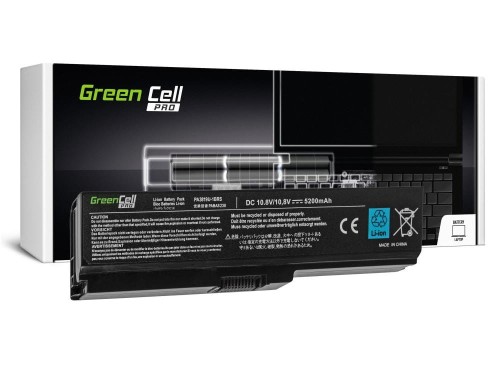 Bateria Green Cell PRO PA3817U-1BRS do Toshiba Satellite C650 C650D C655 C660 C6 - 505459