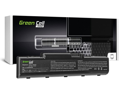 Bateria Green Cell do laptopa Acer Aspire 4710 4720 5735 5737Z 5738 AS07A31 AS07 - 504809