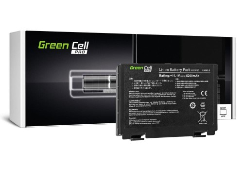 Bateria Green Cell do laptopa Asus K40 K50IN K50IJ K61IC K70IJ A32-F82 A32-F52 1 - 504818