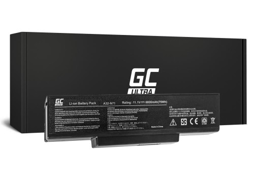 Bateria Green Cell ULTRA A32-K72 do Laptopów Asus z Serii K72, K73, N71, N73, X7 - 505570