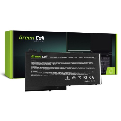 GREEN CELL BATERIA DE117 RYXXH DO DELL LATITUDE 12 5250 E5250 14 E5450 15 E5550 11 3150 3160 2900MAH 10.8V/11.1V - 1051557