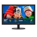 Monitor Philips 223V5LHSB/00 (21,5"; TN; FullHD 1920x1080; HDMI, VGA; kolor czarny) - 1058277
