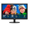 Monitor Philips 223V5LSB/00 (21,5"; TN; FullHD 1920x1080; VGA; kolor czarny) - 1057880