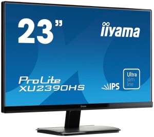 Monitor IIYAMA ProLite XU2390HS-B1 (23"; IPS; FullHD 1920x1080; HDMI, VGA; kolor czarny)