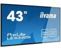 iiyama ProLite LE4340S-B1 Płaski panel znaku cyfrowego 109,2 cm (43") LED Full HD Czarny - 765329