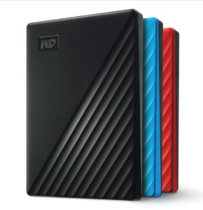 Dysk WD My Passport 2TB 2,5" USB 3.2 Gen 1 red