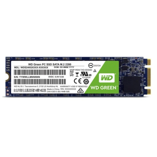 Dysk SSD WD Green 480GB M.2 2280 (odczyt 545 MB/s) WDS480G2G0B - 690852