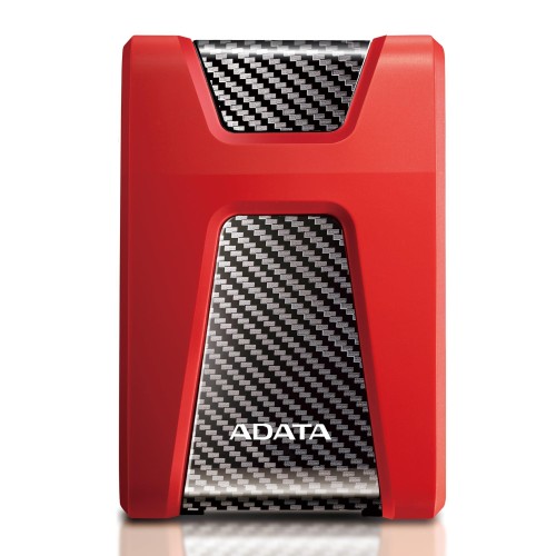 Dysk zewnętrzny HDD ADATA HD650 AHD650-2TU31-CRD (2 TB; 2.5"; USB 3.1; kolor czerwony) - 727410