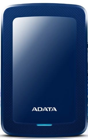 Dysk zewnętrzny HDD ADATA HV300 AHV300-2TU31-CBL (2 TB; 2.5"; USB 3.1; 8 MB; 7200 obr/min; kolor niebieski) - 1174735