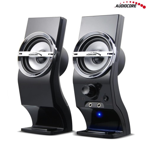 Głośniki Audiocore AC805 komputerowe 6W, USB, czarne - 674361