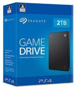 Dysk zewnętrzny Seagate Game Drive dla PS4, 2,5'', 2TB, USB 3.0, czarny
