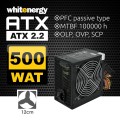 WHITENERGY ZASILACZ KOMPUTEROWY ATX 2.2 500W 120 MM WERSJA BOX BLACK LINE - 483875