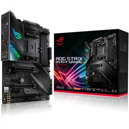 Płyta główna ASUS ROG STRIX X570-F GAMING (AM4; 4x DDR4; ATX; CrossFireX, SLI) - 789039