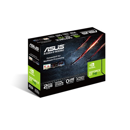 ASUS GeForce GT 710, 2 GB GDDR5 , DVI / HDMI - 493249