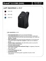 Plecak SAMSONITE CM509007 17,3'' GUARDIT 2.0 komp, doc.,tablet, kiesz, czarny - 549181