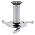 Uchwyt sufitowy do projektora Maclean MC-515 (80 mm - 170 mm; 10 kg; kolor srebrny, kolor szary) - 1069035