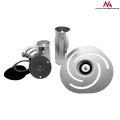 Uchwyt sufitowy do projektora Maclean MC-515 (80 mm - 170 mm; 10 kg; kolor srebrny, kolor szary) - 1069039